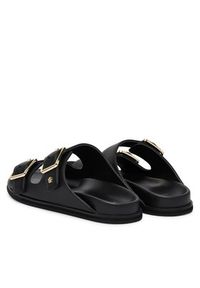 BOSS Klapki Freyah 50563376 Czarny. Kolor: czarny. Materiał: skóra #6