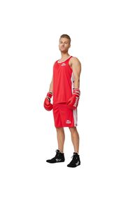 Tank top Lonsdale Amateur. Kolor: czerwony. Sport: fitness #1
