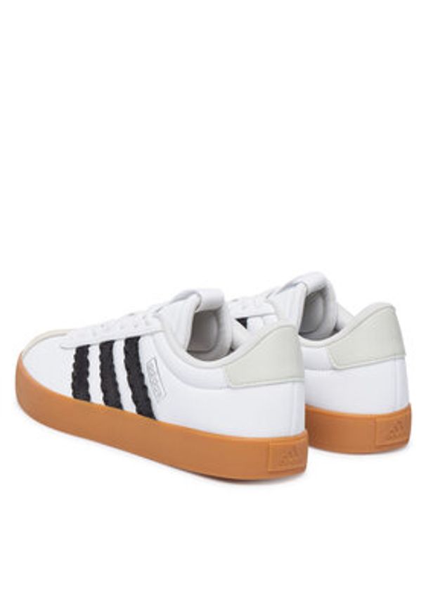 Adidas - adidas Sneakersy Vl Court 3.0 IH6600 Biały. Kolor: biały. Materiał: skóra