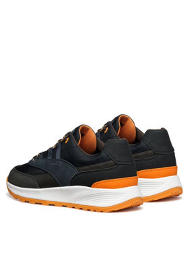 Geox Sneakersy U Terrestre U55EYA 011EK CF46T Granatowy. Kolor: niebieski. Materiał: materiał