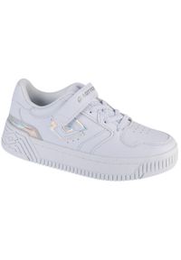 LOTTO - Buty sportowe Sneakersy dziewczęce, Scopi GC K. Kolor: biały, wielokolorowy, szary. Sport: turystyka piesza