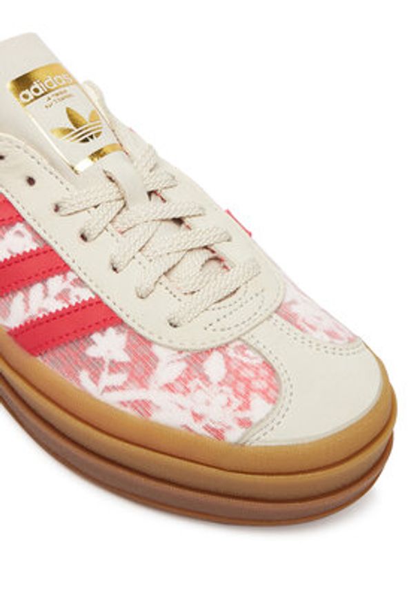 Adidas - adidas Sneakersy Gazelle Bold X Liberty London JR8885 Écru. Materiał: materiał. Model: Adidas Gazelle