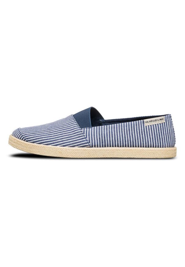 Quiksilver - Buty dla Mężczyzn ESPADRILLED. Kolor: szary, niebieski, wielokolorowy. Materiał: guma