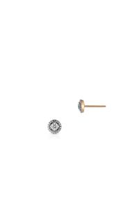 W.KRUK Kolczyki Złote - złoto 585, Brylant 0,41ct - ZCG/KB+952K. Materiał: złote. Kolor: złoty. Kamień szlachetny: brylant #1