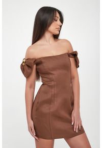 Elisabetta Franchi - Sukienka hiszpanka ELISABETTA FRANCHI. Typ kołnierza: dekolt hiszpanka #5