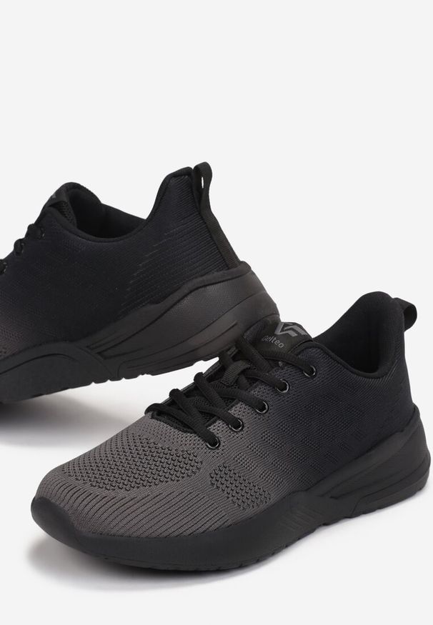 Born2be - Czarne Buty Sportowe Isda. Wysokość cholewki: przed kostkę. Kolor: czarny. Materiał: materiał. Szerokość cholewki: normalna