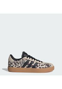 Adidas - adidas Sneakersy Vl Court 3.0 Shoes KI2689 Beżowy. Kolor: beżowy. Materiał: zamsz, skóra #1