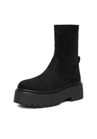 DeeZee Botki CEO-HY13123-48 Czarny. Kolor: czarny. Materiał: materiał #3