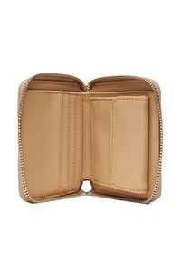 Guess Mały Portfel Damski Phoebe Slg SWPD96 65137 Beżowy. Kolor: beżowy. Materiał: skóra