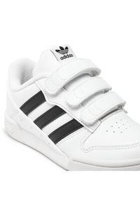Adidas - adidas Sneakersy Team Court 2 Str Cf C ID6634 Biały. Kolor: biały. Materiał: skóra