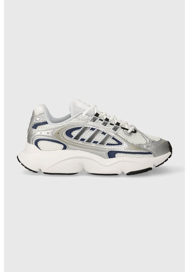 adidas Originals sneakersy OZMILLEN kolor srebrny. Nosek buta: okrągły. Zapięcie: sznurówki. Kolor: srebrny. Materiał: guma