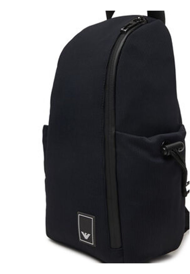Emporio Armani Plecak EM005661 AF22391 UB118 Granatowy. Kolor: niebieski. Materiał: materiał