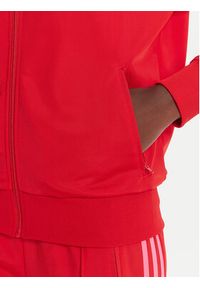Adidas - adidas Bluza adicolor Classic Firebird JW3665 Czerwony Loose Fit. Kolor: czerwony. Materiał: syntetyk
