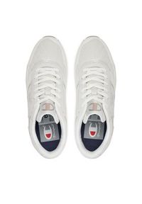 Champion Sneakersy Run 85 Net Low Cut Shoe S11676-CHA-WW001 Biały. Kolor: biały. Materiał: skóra. Sport: bieganie #5