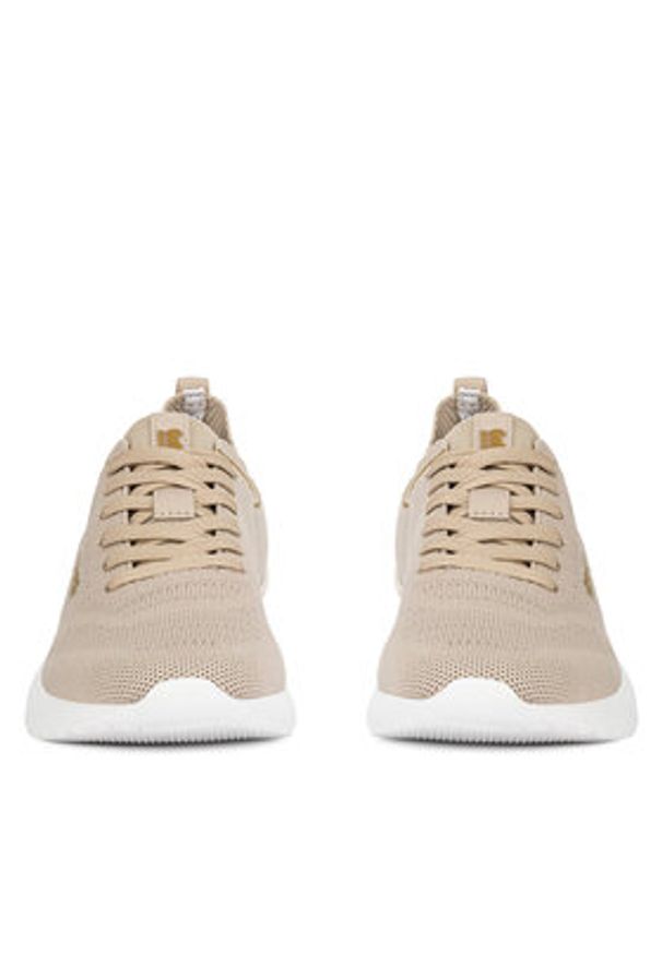 Go Soft Sneakersy WP-12A Beżowy. Kolor: beżowy. Materiał: materiał
