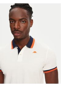 Robe di Kappa Polo Atsushi 611255W Écru Regular Fit. Typ kołnierza: polo. Materiał: bawełna #4