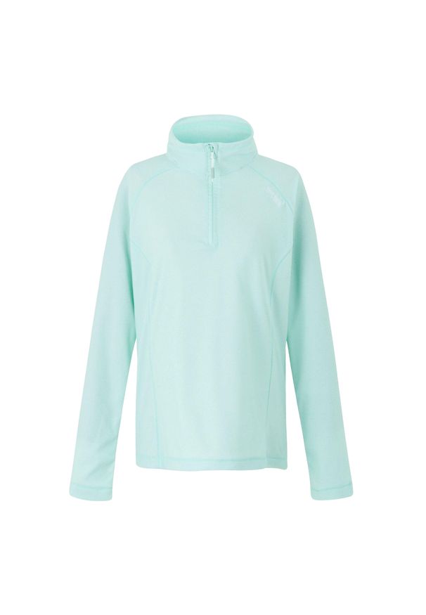 Regatta - Damski Polar Z Suwakiem Montes. Kolor: niebieski, wielokolorowy, biały. Materiał: polar