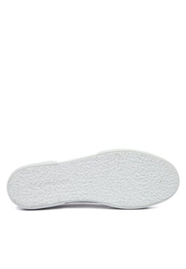 Superga Tenisówki 3740 Platform Flower Embroidery Leggera S5138TW Granatowy. Kolor: niebieski. Materiał: materiał. Obcas: na platformie