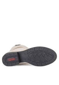 Rieker Botki Z9583-60 Beżowy. Kolor: beżowy. Materiał: materiał #4