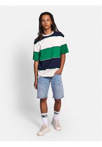 Redefined Rebel T-Shirt Watson 221044 Zielony Boxy Fit. Kolor: zielony. Materiał: bawełna