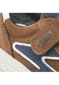 Primigi Sneakersy GORE-TEX 2869033 M Brązowy. Kolor: brązowy. Materiał: zamsz, skóra. Technologia: Gore-Tex #5