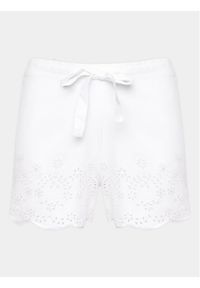 Cyberjammies Szorty piżamowe Saskia 9649 Biały Regular Fit. Kolor: biały. Materiał: bawełna