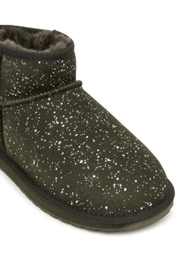 EMU Australia Śniegowce Stinger Micro Milkyway W13186 Zielony. Kolor: zielony. Materiał: skóra