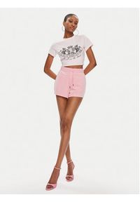 Juicy Couture Szorty sportowe Eve JCCH121001 Różowy Slim Fit. Kolor: różowy. Materiał: syntetyk #2