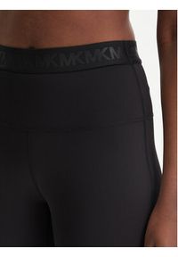 MICHAEL Michael Kors Legginsy MR631X5KND Czarny Slim Fit. Kolor: czarny. Materiał: syntetyk #2