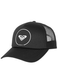 Czapka z daszkiem damska Roxy Truckin. Kolor: czarny. Materiał: poliester