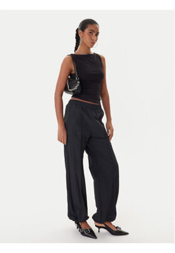 Juicy Couture Top Mia JCWCT225315 Czarny Slim Fit. Kolor: czarny