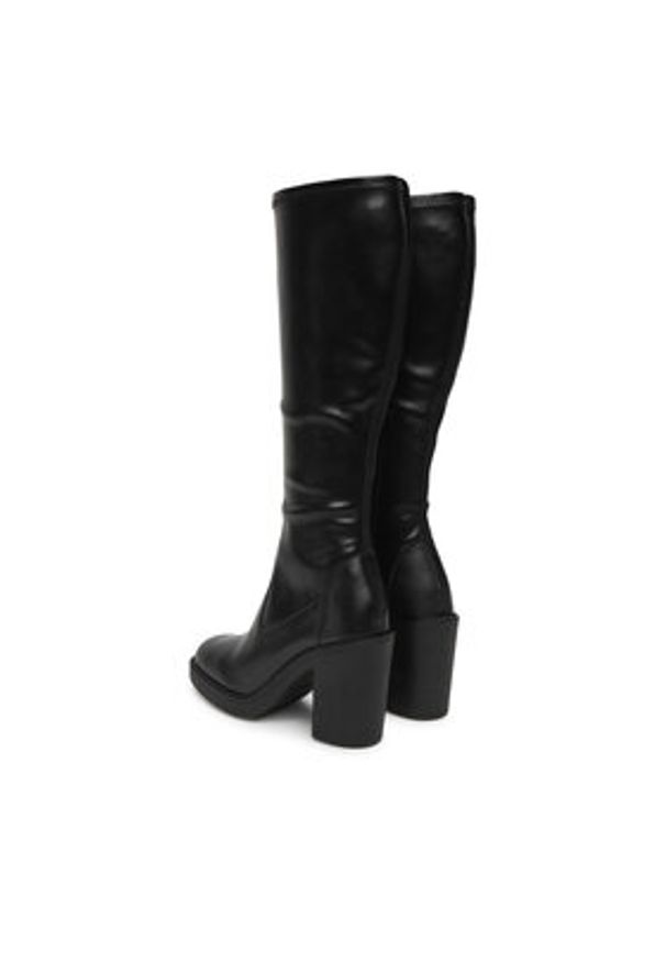 Love Moschino - LOVE MOSCHINO Kozaki JA2602AG1NIEZ00038 Czarny. Kolor: czarny. Materiał: skóra