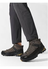 CMP Trekkingi Rigel Mid Trekking Shoe Wp 3Q12947 Brązowy. Kolor: brązowy. Materiał: zamsz, skóra. Sport: turystyka piesza