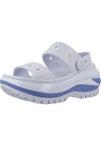 Crocs - Sandały CROCS CLASSIC MEGA CRUSH SANDAL Niebieski. Kolor: niebieski. Materiał: guma. Styl: sportowy