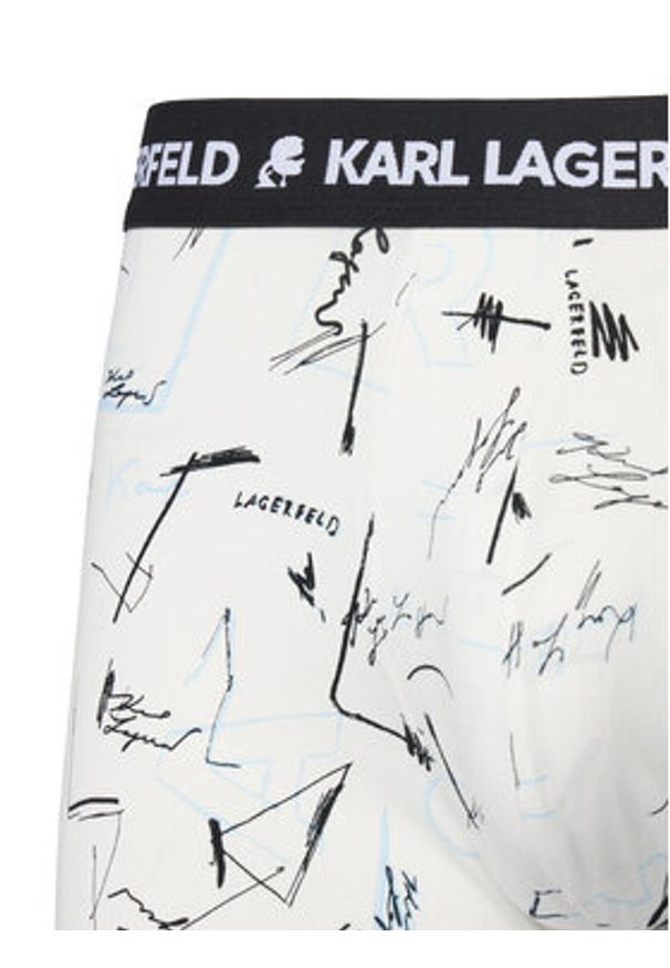 Karl Lagerfeld - KARL LAGERFELD Komplet 3 par bokserek A3M47013 Kolorowy. Materiał: bawełna. Wzór: kolorowy