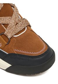 skechers - Skechers Trzewiki Yana 180320/WTBK Brązowy. Kolor: brązowy. Materiał: materiał #2