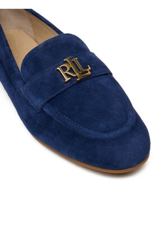 Lauren Ralph Lauren - LAUREN RALPH LAUREN Loafersy Averi III 802959266001 Granatowy. Kolor: niebieski. Materiał: zamsz, skóra