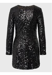 Glamorous Sukienka koktajlowa TM0674 Czarny Slim Fit. Kolor: czarny. Materiał: syntetyk. Styl: wizytowy #4