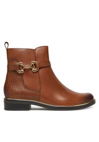 Botki Caprice. Kolor: brązowy #1