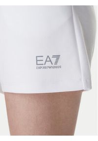 EA7 Emporio Armani Szorty sportowe 7W001153 AF12501 Biały Regular Fit. Kolor: biały. Materiał: syntetyk #4