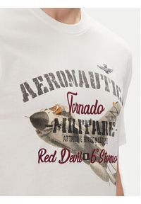 Aeronautica Militare T-Shirt 251TS2406J641 Biały Regular Fit. Kolor: biały. Materiał: bawełna #5