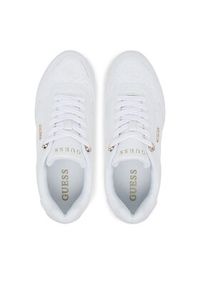 Guess Sneakersy FLTCM9 FAL12 Biały. Kolor: biały. Materiał: skóra