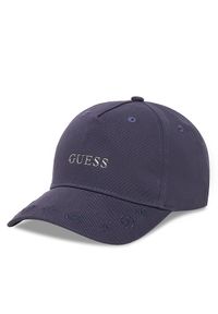 Czapka z daszkiem Guess. Kolor: niebieski