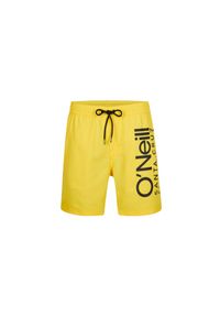 Szorty kąpielowe O'Neill O'riginal Cali 16". Okazja: na plażę. Kolor: żółty. Materiał: materiał. Sezon: lato. Styl: sportowy #1
