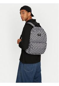 Vans Plecak Old Skool Check Backpack VN000H4XY281 Czarny. Kolor: czarny. Materiał: materiał