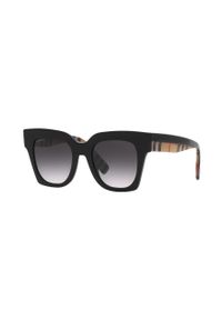 Burberry okulary przeciwsłoneczne damskie kolor czarny. Kolor: czarny