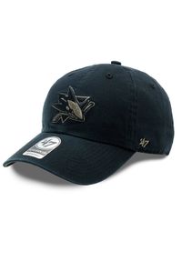 47 Brand Czapka z daszkiem NHL San Jose Sharks Ballpark Camo '47 CLEAN UP H-BPCAM22GWS-BK Czarny. Kolor: czarny. Materiał: materiał