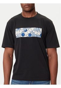 Hugo - HUGO T-Shirt Nurix 50545128 Czarny Regular Fit. Kolor: czarny. Materiał: bawełna #4