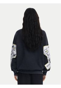Desigual Bluza Minnie 25SWSK25 Czarny Regular Fit. Kolor: czarny. Materiał: bawełna #4