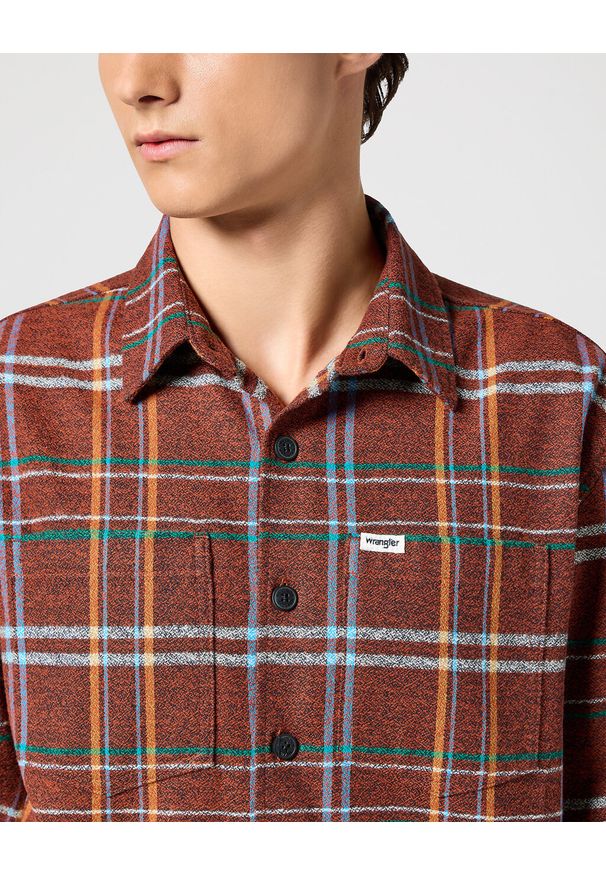 Lee - LEE MĘSKA KOSZULA NON FRAYED PLAID SHIRT PICANTE 112357344 W5E6017434